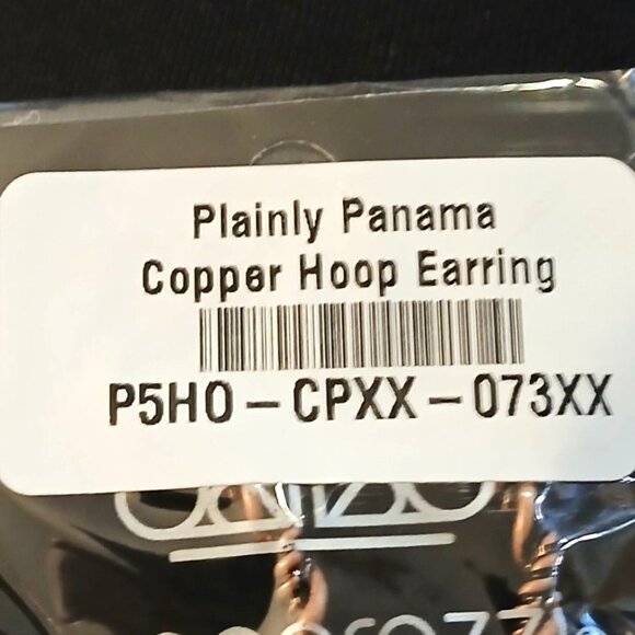 Paparazzi Copper Twist Wire Hoop Earrings 1" Plainly Panama Dangle Women - Picture 4 of 4